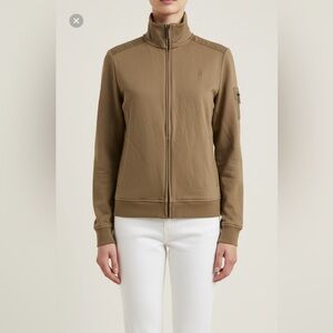 Lauren Ralph Lauren zip up knit jacket